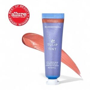 BLOOMEFFECTS Tulip Tint Lip & Check Balm in Crispa Coral